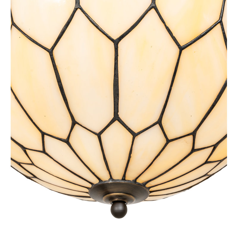 18" Wide Vincent Honeycomb Inverted Pendant