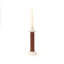 Large Leather Wrapped Candle Holder - terracotta-839344842-839344862