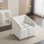 Fauteuil demi-tonneau pivotant à 360 ° Nice-1561182954
