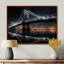 Pont noir de lumière - Ponts, art mural-597674070-544038948