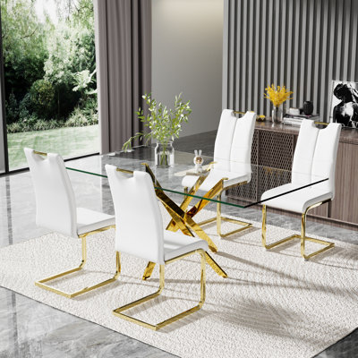 Gracieleigh Pedestal Base Dining Set