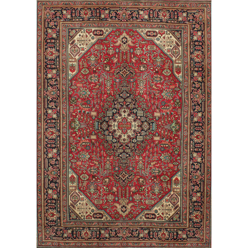 Dicken Wool Oriental Indoor Rug