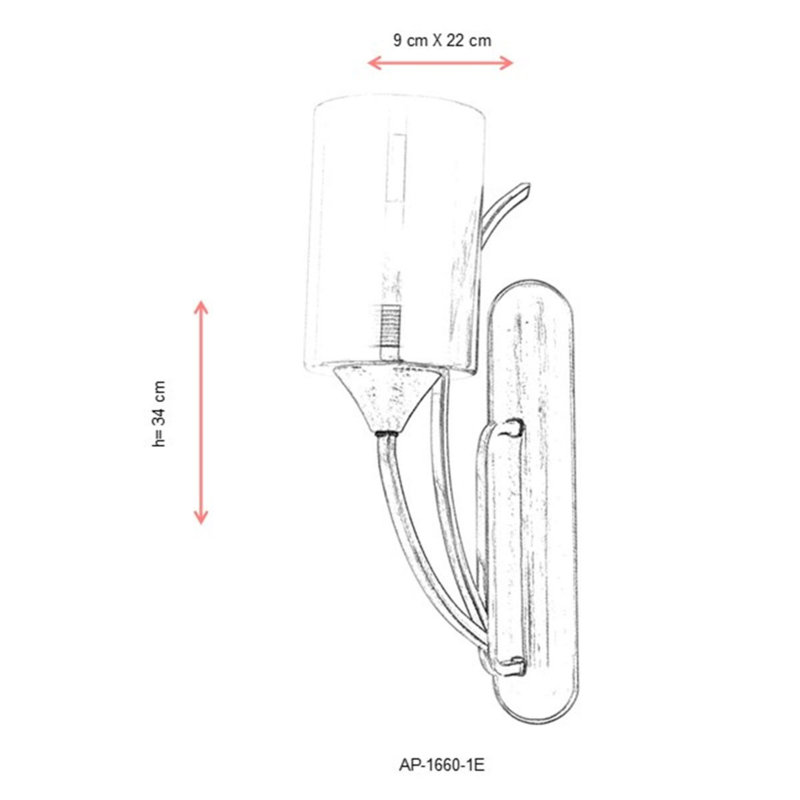 Iron Armed Sconce