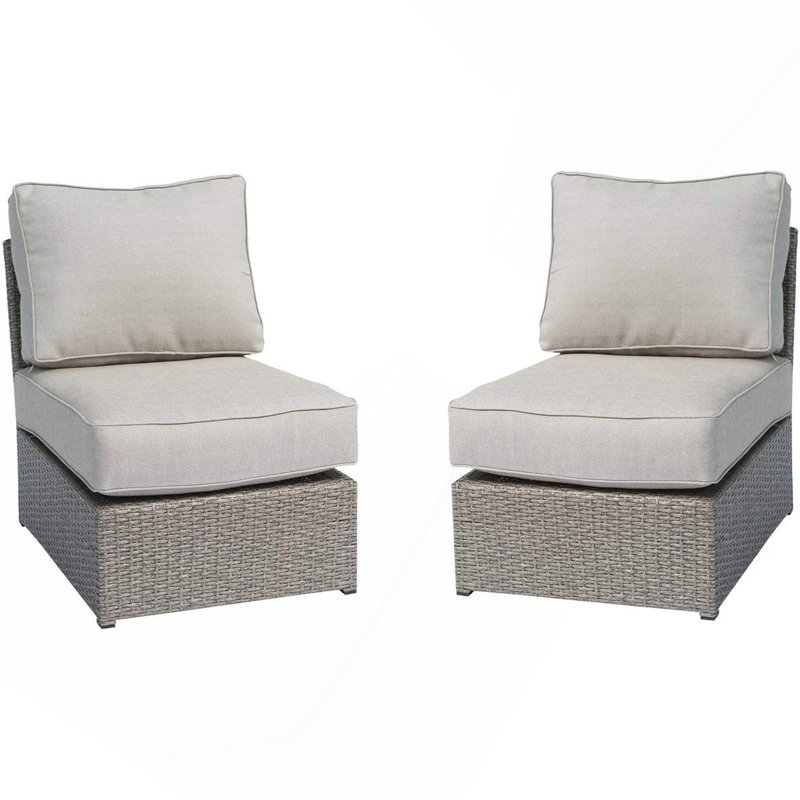 Chaises longues pour patio, Gris