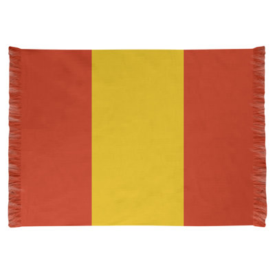 Tapis rouge à rayures de hockey national