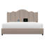 Lit double tapissier double avec 2 tables de chevet - station de recharge, ensemble de chambre à coucher moderne-1275103259-1275103257