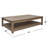 Essa Solid Wood Top Coffee Table