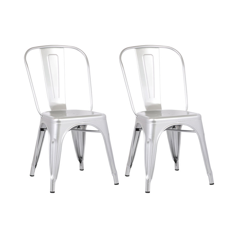 Dazzle Dining Chair, Silver