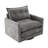 Swivel Barrel Chair Single Sofa-1370594799