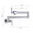 Folding Pot Filler Faucet For Kitchen, Wall Mounted, 360 Swivel, Brass, , Double Handle Design Smooth Water Regulation, Mounted Kitchen Faucet, Feature, Rotation, Brass Made, , Handles Enhanced-1404948730