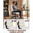Ergonomic Executive Chair with Flip-up Armrests and Inflatable Lumbar Support-699419627