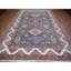 Tapis rectangulaire en laine noué à la main Kazak afghan 9 pi 1 po x 13 pi 09011B0A47164C819BA7373D67D9A2AC