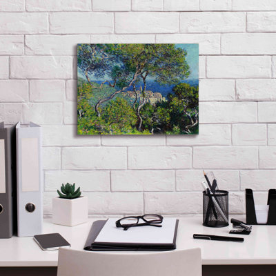 "Bordviera" par Claude Monet - reproduction d'art sur toile tendue