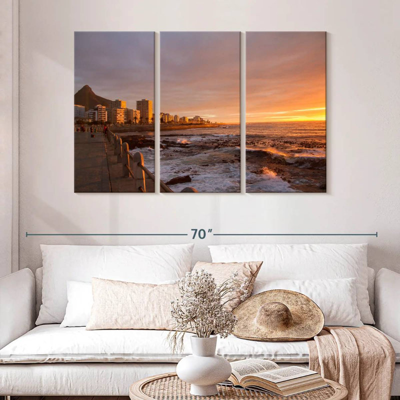 Cape Town Boardwalk, 32" H x 50" W