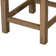 Eleora Console Table Set w/ 3 Upholstered Stools