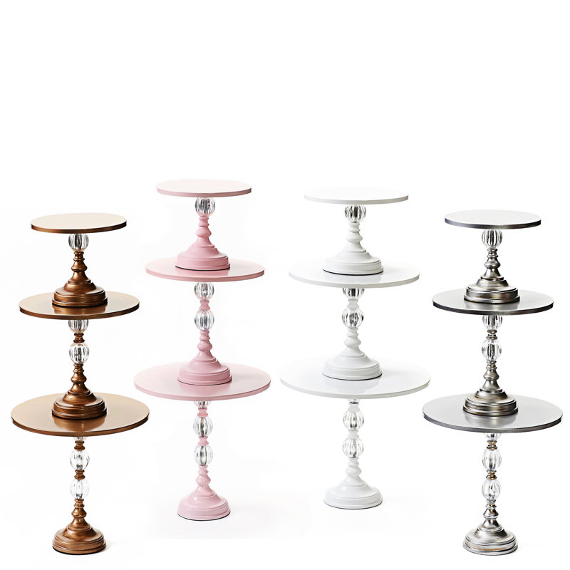 Sanjuana Cake Stand, Gold