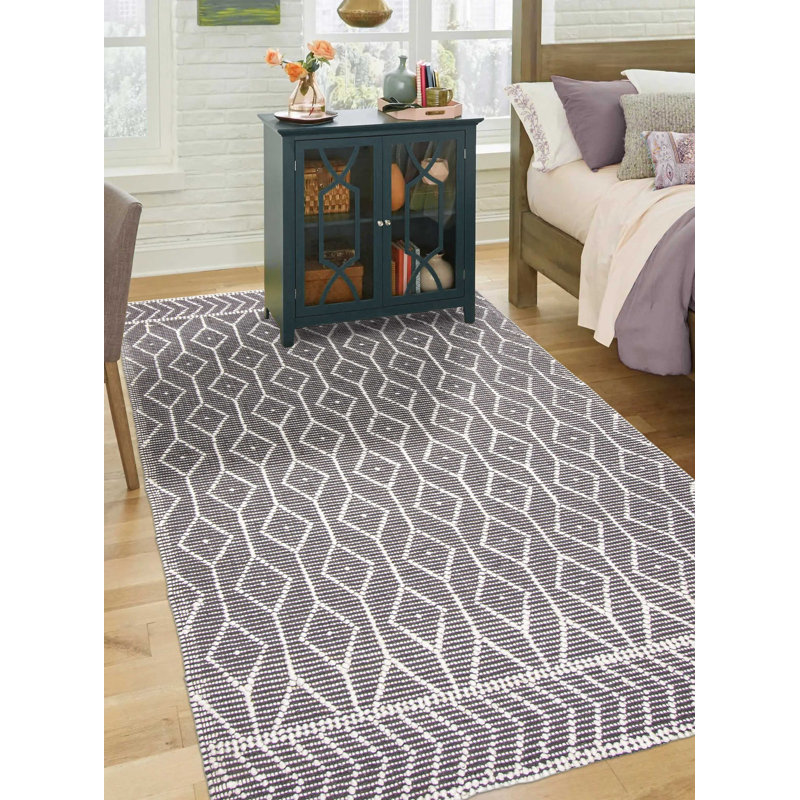 Tapis gris Sienna 4 pi 11 po x 8 pi 0 po