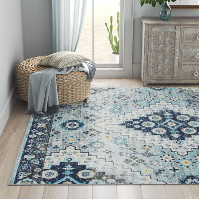 Tapis oriental gris / crème Christa