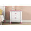 Wooden Nightstand With Two Drawers For Kids, End Table For Bedroom-1992284395