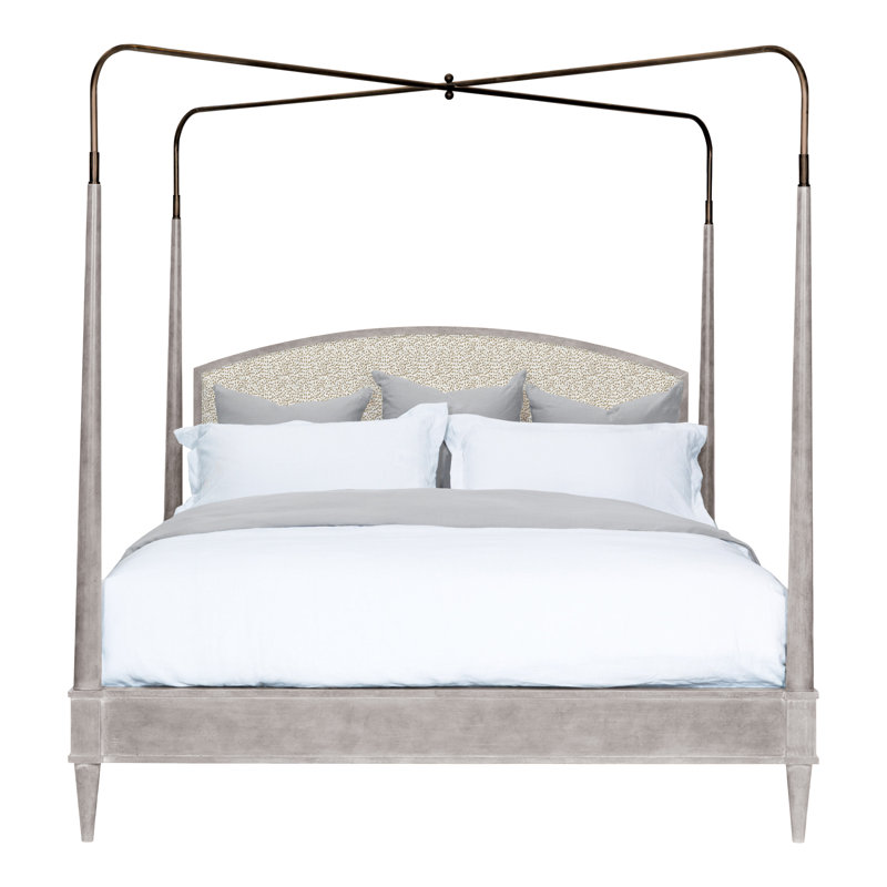 Anderkit King Bed, Nomad Slate, Dove Gray