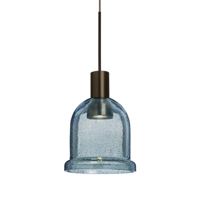 Luminaire suspendu 1 lumière del à simple cloche Hannah