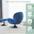 Zenon Velvet Swivel Accent Chair with Ottoman-991307796