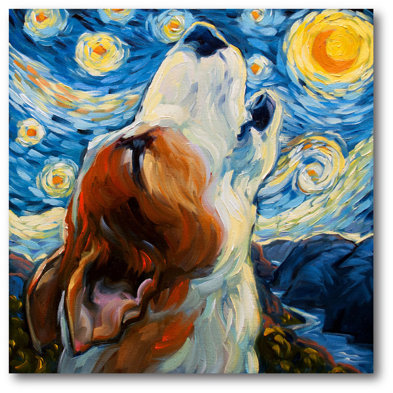 « chanter », reproduction sur toile encadrée