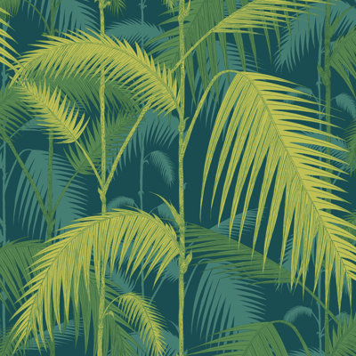 Icons Palm Jungle Floral Wallpaper Roll