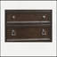 Commode 5 tiroirs en acajou traditionnel