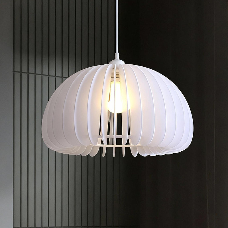 Luminaire suspendu moderne 15,7 po 1 lumière