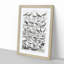 Ornithology Study of Birds LXVII by Oliver Goldsmith - Picture Frame Drawing Print-55733867-55733868