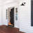 Hamilton Gloss Black 1 - Bulb 11.38" H Outdoor Barn Light