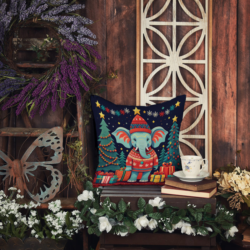  Coussin décoratif intérieur / extérieur en polyester Autre / Sans motif, 18 po x 18 po