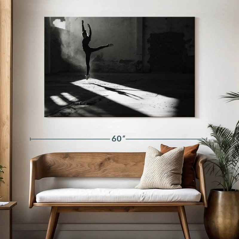 Ballerine urbaine, H 34 po x l 51 po