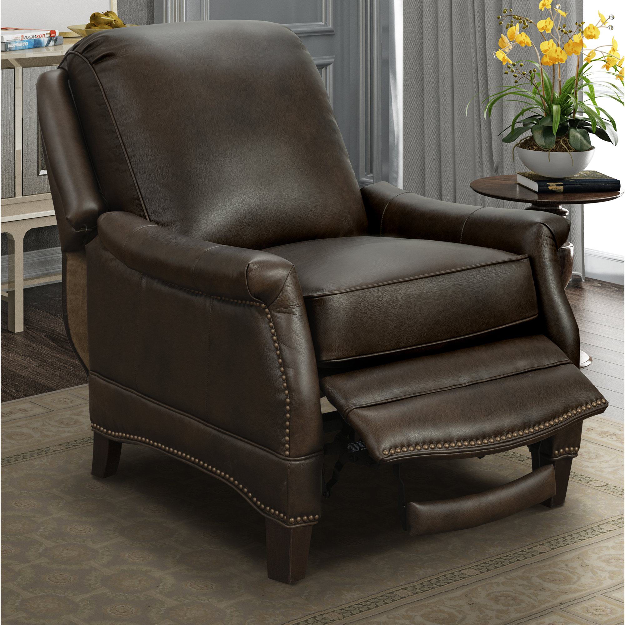 Dunlevy Recliner, Brown