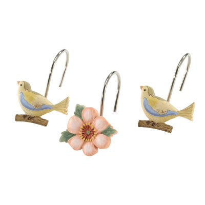 Avanti Pretty Birds Shower Hook Set
