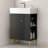 21.6"Bathroom vanity, Combo Cabinet, Bathroom Storage Cabinet, Single Ceramic Sink, Right side storage -103284446