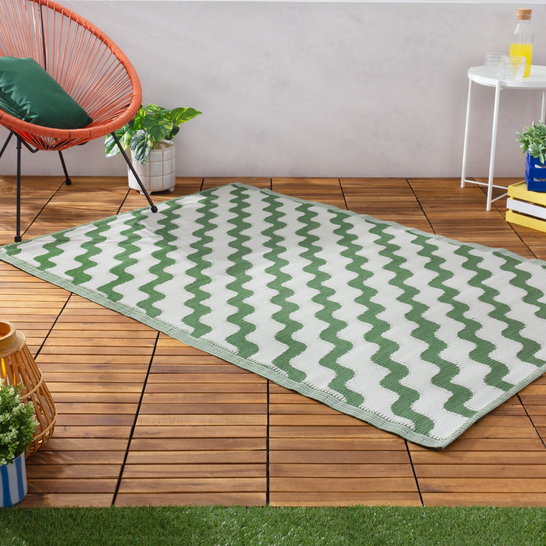 Geometric Machine Woven Rectangle 120cm X 180cm Area Rug