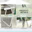 Outsunny Set Of 2 Patio Folding Chairs