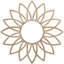 Médaillon de plafond 32 "x 32" x P 11 1/8 "x T 3/8"-59356300-59356315
