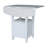 Counter Height Drop Leaf Solid Wood Dining Table