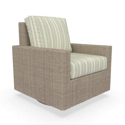 Hayes Sunbrella® Swivel Patio Lounge Chair
