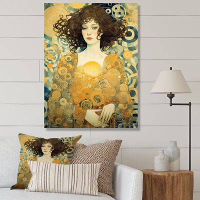 Femme chef-d'œuvre sur toile