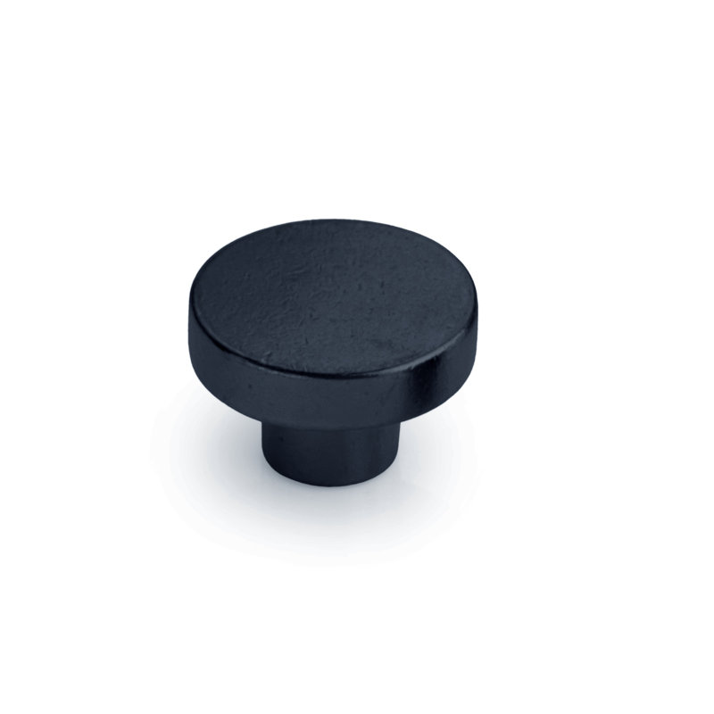 Helios Cabinet Knob, Matte Black, 1.5