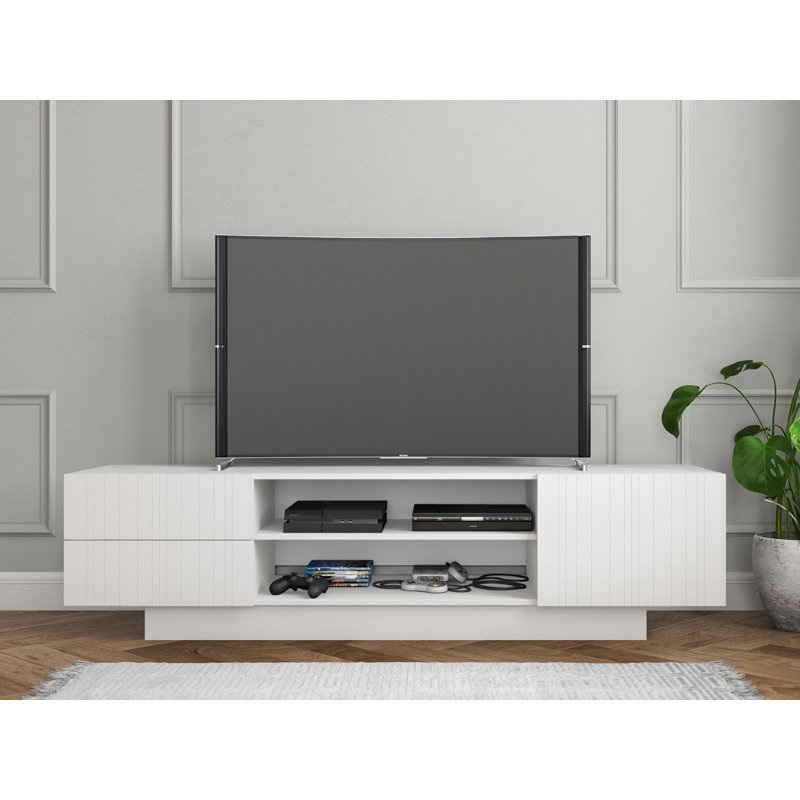 Iberia Media Console, White