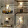 Plug in Pendant Light, 15FT White Cord Hanging Lights with Plug in Cord, Hanging Light