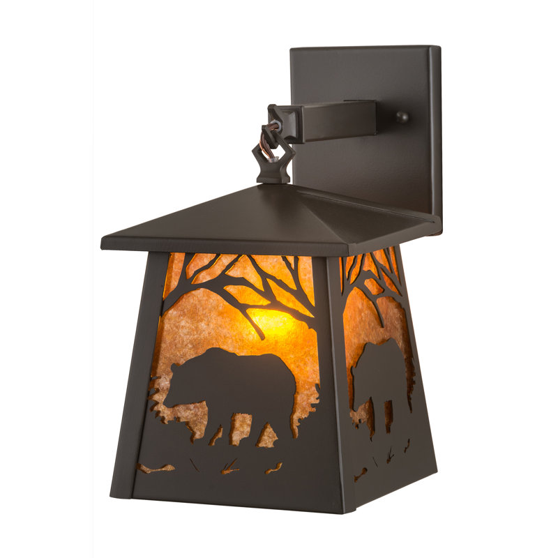 Bear 1 - Light Outdoor Wall Lantern