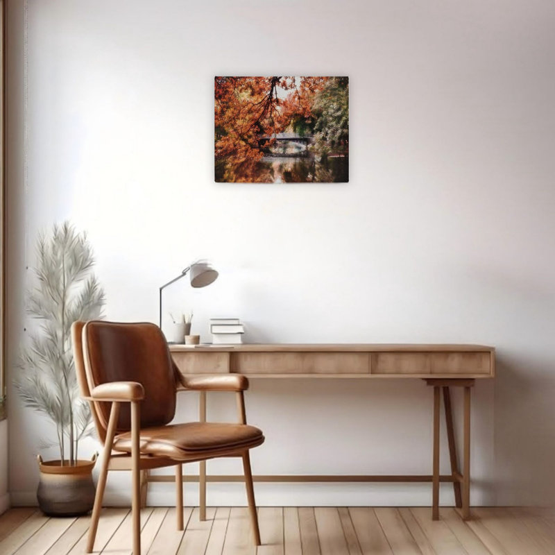 Art mural abstrait 24 "x 18"