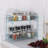 Freestanding Spice Rack with Adjustable Racks