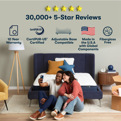 Five Star Mattress Sleep to Go 16" Plush Pillow Top Mattress in a Box